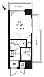 藤和シティコープ新大塚2 1Kの間取図画像
