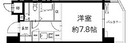 Bris登戸 1Kの間取図画像