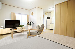 パークサイド米山 101 1階1Kのリビング/ダイニング