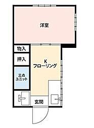 間取図画像 1DK