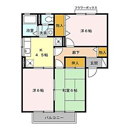 ヴィラ栗本 2階/A201