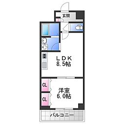 ラ・ポーエあき 2階/-
