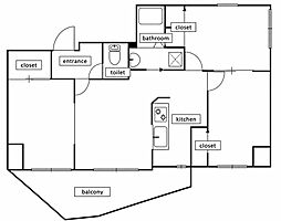 AEWヒルトップ 3LDKの間取図画像
