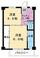 ビレッジハウス月吉1号棟2階5.9万円