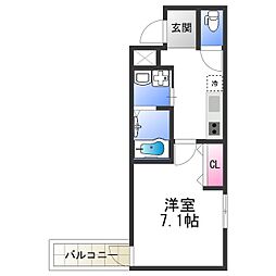フジパレスあびこVI番館 2階