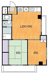 NKホームズ 2階2LDKの間取り