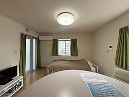 メゾーン北嶺 203 2階ワンルームのリビング/ダイニング