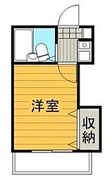 間取図画像 1K