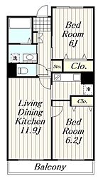 ラ・セラ・イースト 1階/-