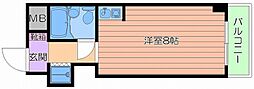 センターハイム大宮 1Kの間取図画像