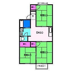 ハイツ宮山 2階