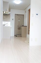 中百舌鳥ハイツ 1階ワンルームのリビング/ダイニング