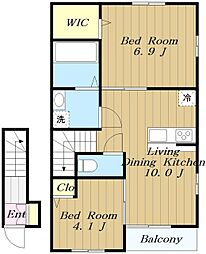 アムールフレグランスムーン 2階