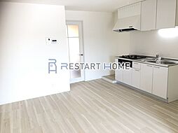 夢野アパートメント 4階1LDKのリビング/ダイニング