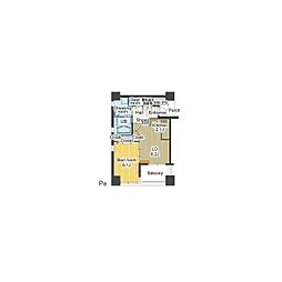 ラクレイス平尾ステーション 1LDKの間取図画像