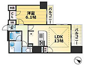 神戸市兵庫区新開地３丁目 15階建 築8年のイメージ