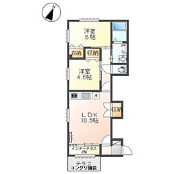 パレス北野 1階