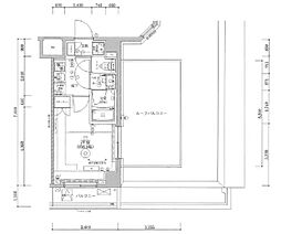ARTESSIMOPOSSO 1Kの間取図画像