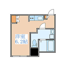 GRANPASEO阿佐ヶ谷 ワンルームの間取図画像