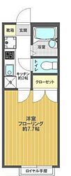 間取図画像 1K