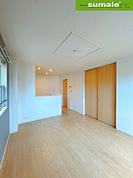 南海加太線 東松江駅 徒歩20分の賃貸アパート 2階2LDKのリビング/ダイニング