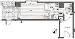 フェニックス新高円寺伍番館 1階1Kの間取り