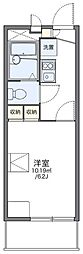 レオパレスヨシオ 1Kの間取図画像