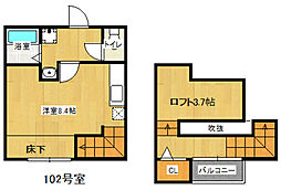 間取図画像 ワンルーム