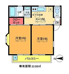 コーポカナメ 2階