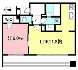 エスティメゾン笹塚 1LDKの間取図画像