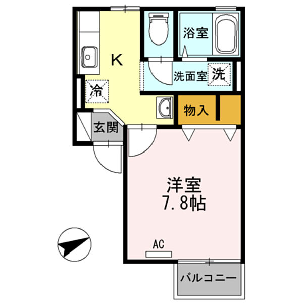 同じ建物の物件間取り写真 - ID:215002825975