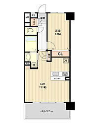 JR東北本線 東仙台駅 徒歩8分の賃貸マンション 1階1LDKの間取り