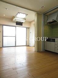 ヴィラ・ハーモニー目黒川 2階1DKのリビング/ダイニング