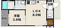 JR片町線(学研都市線) 放出駅 徒歩11分 3階/-