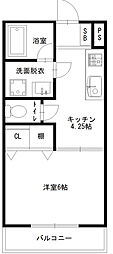間取図画像 1K