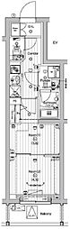 PREMIUMCUBE中野新橋DEUX 2Kの間取図画像