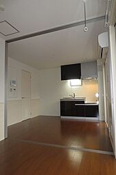 JR総武線 下総中山駅 徒歩20分の賃貸アパート 3階1LDKのリビング/ダイニング