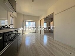 コンパル汐留 1101 11階1LDKのリビング/ダイニング