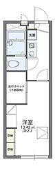 レオパレスSirHouse 1Kの間取図画像