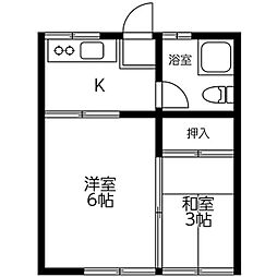 コーポ中山 2階
