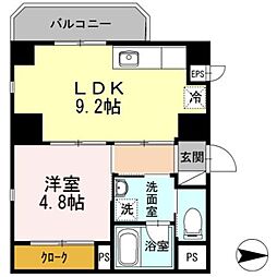 スティル・M 1LDKの間取図画像