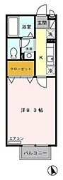間取図画像 1K