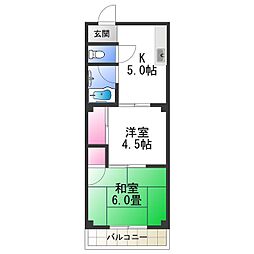 カーサビアンカ 5階/-