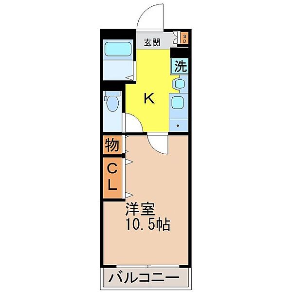 同じ建物の物件間取り写真 - ID:222015535551