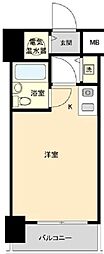 ハイネス要町 ワンルームの間取図画像