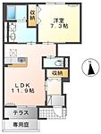 富士市厚原 2階建 築11年のイメージ