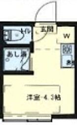 アーバンプレイス高田馬場7 ワンルームの間取図画像
