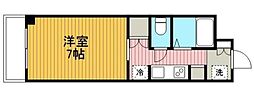 アーバンライフ町田 3階1Kの間取り