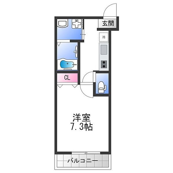 同じ建物の物件間取り写真 - ID:227084220858