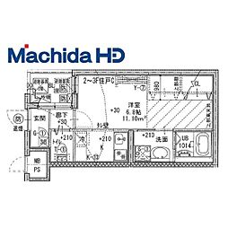寺地町東ジーイー・サンク 3階